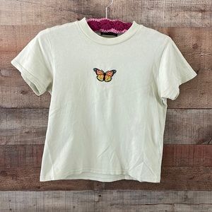 Brandy Melville Butterfly Tee